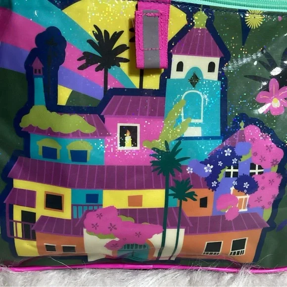 Bioworld Disney Encanto Movie Magic Backpack with Toucan Keychain Bag Charm EUC - Picture 4 of 12